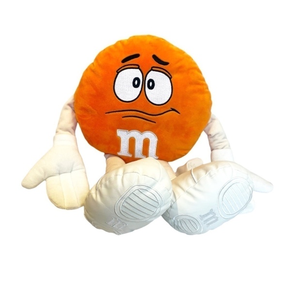 Orange M&M's Plush🧡 - Picture 2 of 9